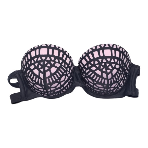 Xhilaration Other - Xhilaration bikini top gray and pink size S *